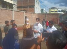 Pemilik Lahan Tembok Akses Jalan 7 KK, Camat Padang Sidempuan Utara Janji Lakukan Mediasi