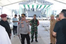 Kapolda Sumut dan Pangdam I BB Cek Persiapan Pengamanan di Barus