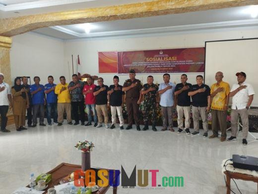 KPU Palas Sosialisasi Hasil Penetapan Dapil dan Alokasi Kursi DPRD Kabupaten
