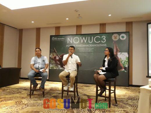 Peduli Orangutan, Santika Medan Kampanyekan Gerakan NOWUC3