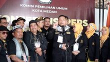 Partai Ummat Daftar 50 Bacaleg ke KPU Medan