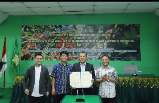 USK-Fairtrade NAPP Sepakati Kerjasama, Solusi Isu Kopi Aceh di Kancah Global