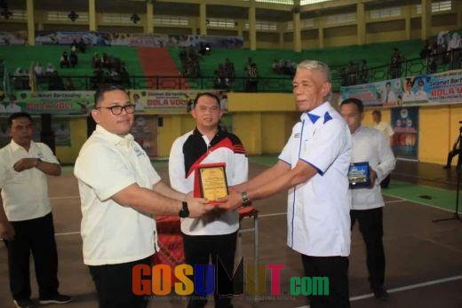 Bupati Labuhanbatu Buka Kejuaraan Bola Voli Zona ll Provinsi Sumut