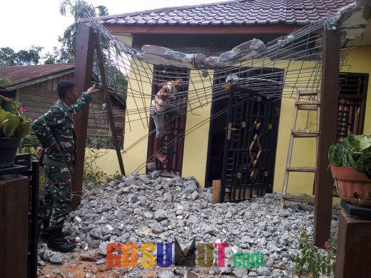 Gempa di Padangsidimpuan, Kodim 0212/TS Turun ke Pemukiman Warga