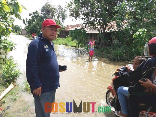 Banjir Sei Rampah Mulai Surut