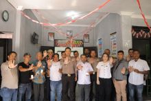 Polisi Sosialisasi Program Kampung Bebas dari Narkoba di Aek Kanopan Timur