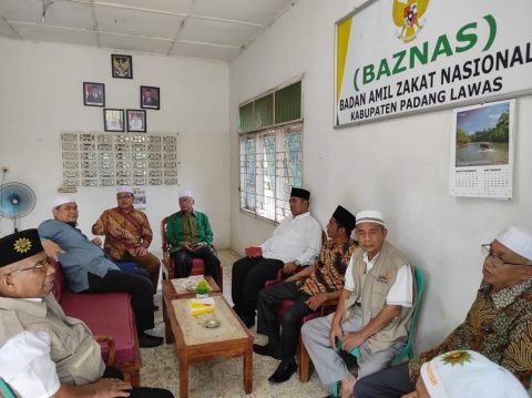 Perkuat Strategi Pengelolaan ZIS, Pengurus PD Muhammadiyah dan Lazismu Kunjungi Baznas Palas
