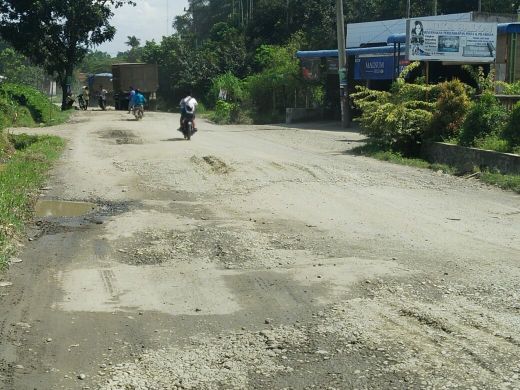 Truk Over Tonase Penyebab Tunggal Buruknya Kondisi Jalan Menuju Bukit Lawang