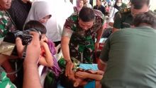 Peringati Hari Juang TNI ke 77,  Korem 023 Kawal Samudera Gelar Sunatan Massal di Madina
