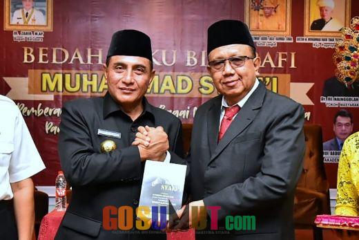Gubernur Apresiasi Biografi Mhd Syafii Bercerita Tentang Tiga Kehidupan