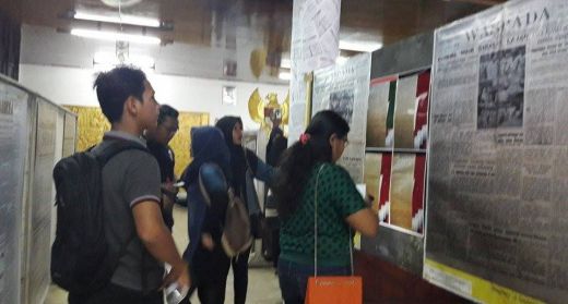 20 Media Pamerkan Koran Tempo Dulu di Gedung Juang Kota Medan