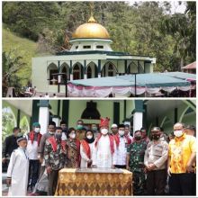 Alhamdulilllah, Al Musannif Jadi Masjid Pertama di Desa Tanjung Merahe Karo