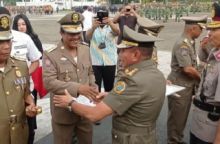Sukses Jaga Trantibum dan Linmas, Satpol PP Padang Sidempuan Terima Piagam Penghargaan dari Gubsu Edy Rahmayadi