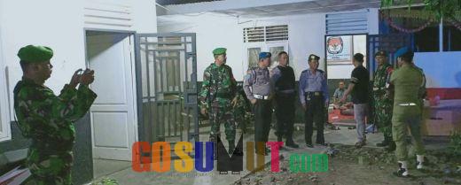 Polsek Kualuh Hulu bersama TNI Laksanakan Pengamanan Surat Suara
