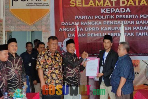 Partai PKN Ajukan Bacaleg Kalangan Milineal di Pileg DPRD Palas