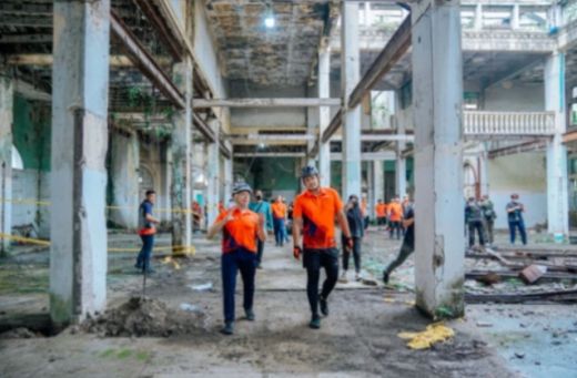 Bobby Revitalisasi Gedung Warenhuis, Swalayan Pertama di Kota Medan akan Kembali Berdiri