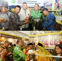 Kopi Seduh dan Hasil Budidaya Kurma dari Sumut Diserbu Pengunjung Penas XVI di Padang