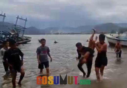 Dua Bocah Terbawa Arus di Pantai Kalangan, 1 Meninggal dan 1 Hilang