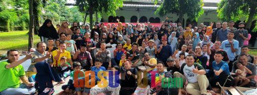 Perkuat Soliditas, Fakultas Hukum UMSU Gelar Family Gathering di Bukit Lawang