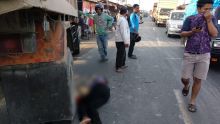 Diduga Terlindas Ban Truk, Pengendara Sepeda Motor Trail Tewas di Jalinsum Pasar Bengkel