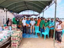 DPC PPP Sergai Salurkan Bantuan ke Korban Banjir di 2 Kecamatan 