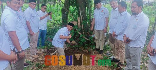 Plt Bupati Palas Bersama Wakil Ketua DPD Gerindra Sumut Letakan Batu Pertama Pembangunan Kantor Gerindra