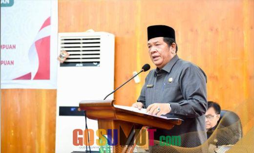 Wali Kota Irsan Sampaikan Nota Jawaban Atas Pandangan Umum Fraksi DPRD Padang Sidempuan