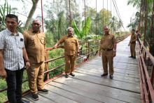Pasca Perbaikan Jembatan Trieng, Hubungan Empat Kecamatan di Aceh Utara Kembali Normal