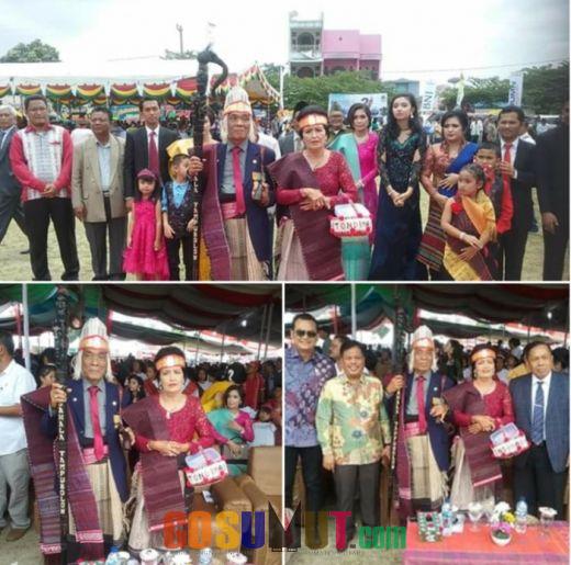 Perayaan HUT Ke - 21 Tahun 2020 dan Peresmian Nama Kabupaten Toba, Bupati Pertama Drs.Sahala Tampubolon di Bulang Bulangi