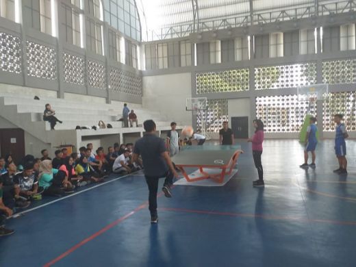 Eka Yuli Astuti Bilang Kaum Milenial Suka Olahraga Teqball