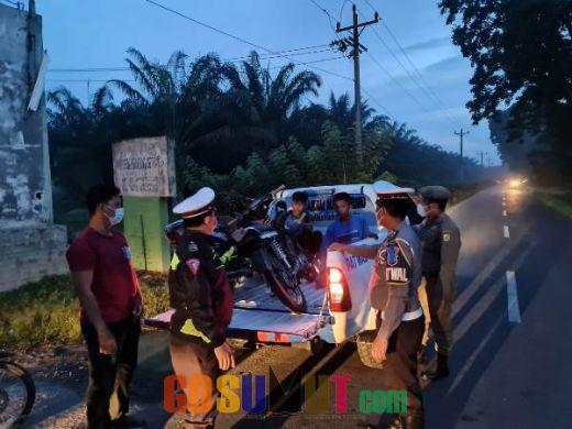 Patroli Asmara Subuh, Polres Sergai Amankan Motor Tanpa Dokumen