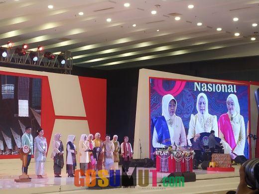 Hadiri HUT ke 43 Dekranas di Medan, Iriana Joko Widodo Resmikan Dekranas Expo di Lapangan Benteng