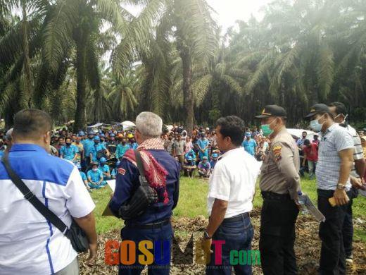 Polsek Panai Tengah Kembali Amankan Jalannya Aksi Demo Karyawan