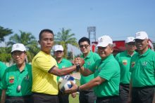 Buka Liga Piala Pangdam I/BB, Mayjen TNI Daniel Harapkan Lahirnya Atlet Nasional