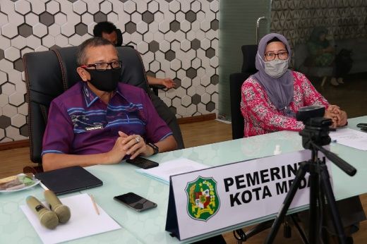 Pemko Medan Dukung Menpan-RB  Tata & Susun Arsip Penanganan Covid-19
