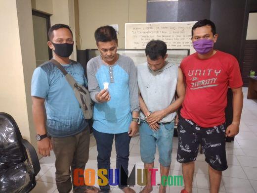 Dikubuskan Bawa Sabu, Sangkot dan Nazar Dibekuk Sat Narkoba Polres Tanjung Balai
