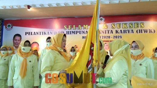 DPD-HWK Kota Medan Deklarasi Pemenangan Bobby-Aulia