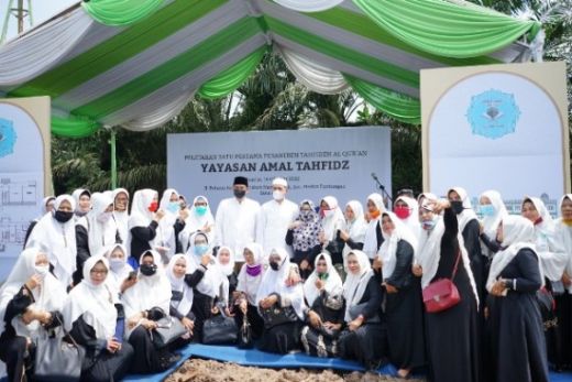 Ijeck : Bobby Nasution Utamakan Hadiri Agenda Pembangunan Pondok Tahfiz Quran