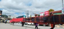 1000 Meter Ulos Batak Diarak pada Perayaan Hari Ulos Nasional di Toba