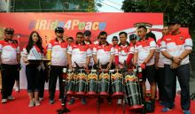 Kapoldasu Gowes Bareng Pesepeda Keliling Medan Ajak Ciptakan Pemilu Damai