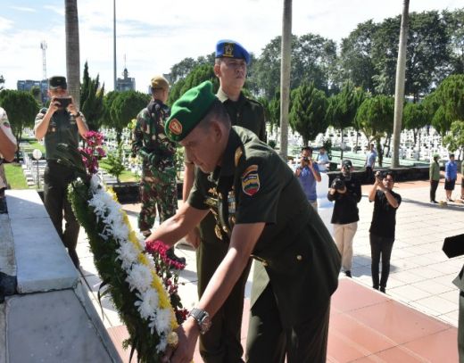 Pangdam I/BB: Ziarah Hari Juang TNI AD untuk Mengingatkan Sejarah Perjuangan Pendahulu