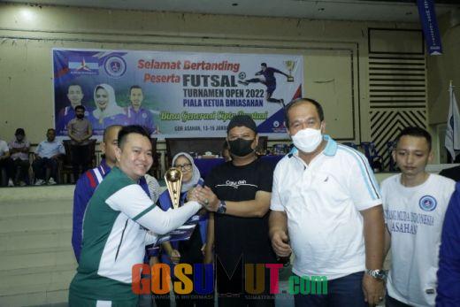 Penutupan Turnamen Futsal BMI, Wabub Asahan : Kegiatan ini harus Digelar Setiap Tahun