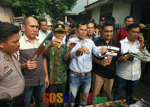 Operasi GKN di Simalingkar, Polisi Amankan 3 Pengedar