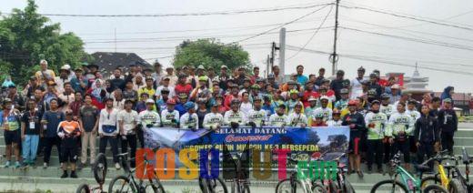 Ratusan Pesepeda Meriahkan Olahraga Gowes ISSI Labuhanbatu