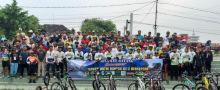 Ratusan Pesepeda Meriahkan Olahraga Gowes ISSI Labuhanbatu