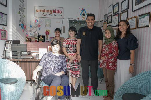 Bobby Nasution Kunjungi Smiling Kids Foundation