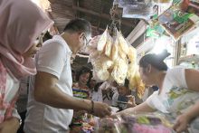 Para Pedagang Pasar Timah Curhat ke Sihar