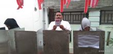 Jokowi-Makruf Amin Kandas di TPS Wali Kota Tanjungbalai