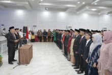 KPU Lantik 125 Anggota PPK se-Kabupaten Asahan
