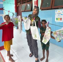 Brigpol Mardiani Putri, Satu-satunya Mewakili Polri Jalani Pengabdian Mulia Jadi Relawan Pendidikan Bagi Anak Papua